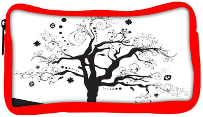 

Snoogg Eco Friendly Canvas Abstract Illustration Of A Tree With Lots Of Leaves Student Pen Pencil Case Coin Purse Pouch Cosmetic Makeup Bag (RED) Pouch(Multicolor)