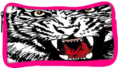

Snoogg Eco Friendly Canvas Sketch Of Tiger Vector Illustration Student Pen Pencil Case Coin Purse Pouch Cosmetic Makeup Bag (PINK) Pouch(Multicolor)