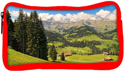 

Snoogg Eco Friendly Canvas Tall Trees Designer Student Pen Pencil Case Coin Purse Pouch Cosmetic Makeup Bag (RED) Pouch(Multicolor)