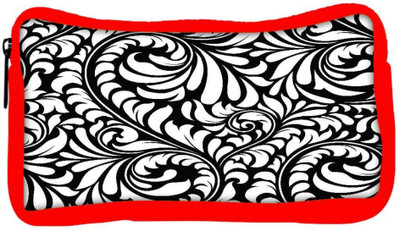 

Snoogg Eco Friendly Canvas Colorful Leaves Petals Designer Student Pen Pencil Case Coin Purse Pouch Cosmetic Makeup Bag (RED) Pouch(Multicolor)