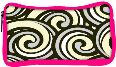 

Snoogg Eco Friendly Canvas Abstract Multicolor Waves Designer Student Pen Pencil Case Coin Purse Pouch Cosmetic Makeup Bag (PINK) Pouch(Multicolor)
