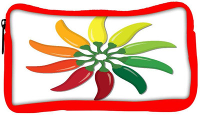 

Snoogg Eco Friendly Canvas Chilli Pepper Wheel In Vector Forma Student Pen Pencil Case Coin Purse Pouch Cosmetic Makeup Bag (RED) Pouch(Multicolor)