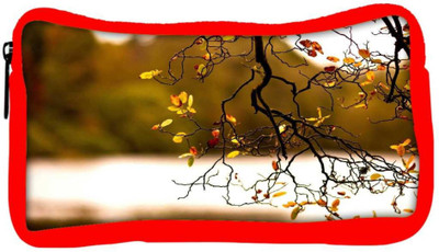 

Snoogg Eco Friendly Canvas Yellow Leaves On Trees Designer Student Pen Pencil Case Coin Purse Pouch Cosmetic Makeup Bag (RED) Pouch(Multicolor)