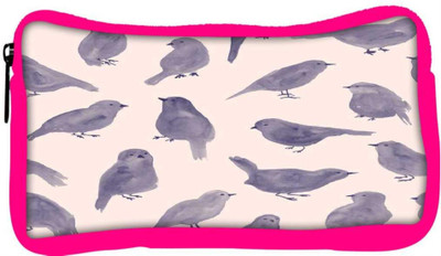 

Snoogg Eco Friendly Canvas Pigeon Paint Student Pen Pencil Case Coin Purse Pouch Cosmetic Makeup Bag (PINK) Pouch(Multicolor)