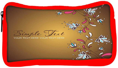

Snoogg Eco Friendly Canvas Simple Text Cream Designer Student Pen Pencil Case Coin Purse Pouch Cosmetic Makeup Bag (RED) Pouch(Multicolor)