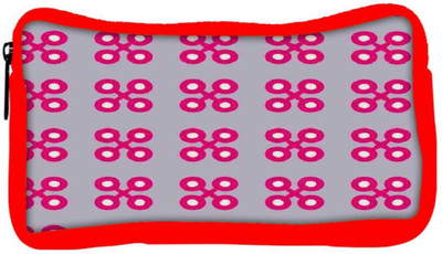 

Snoogg Eco Friendly Canvas Pink Cross Designer Student Pen Pencil Case Coin Purse Pouch Cosmetic Makeup Bag (RED) Pouch(Multicolor)