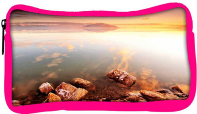 

Snoogg Eco Friendly Canvas Big Rocks In Ocean Designer Student Pen Pencil Case Coin Purse Pouch Cosmetic Makeup Bag (PINK) Pouch(Multicolor)