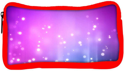 

Snoogg Eco Friendly Canvas Colorful Dots Designer Student Pen Pencil Case Coin Purse Pouch Cosmetic Makeup Bag (RED) Pouch(Multicolor)