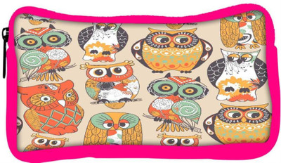 

Snoogg Eco Friendly Canvas Faces Of Owl Designer Student Pen Pencil Case Coin Purse Pouch Cosmetic Makeup Bag (PINK) Pouch(Multicolor)