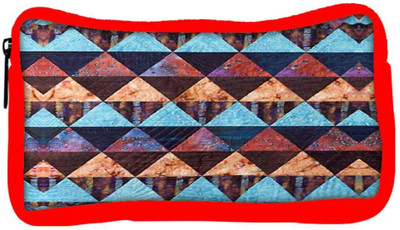 

Snoogg Eco Friendly Canvas Aztec Pattern Maroon Blue Student Pen Pencil Case Coin Purse Pouch Cosmetic Makeup Bag (RED) Pouch(Multicolor)
