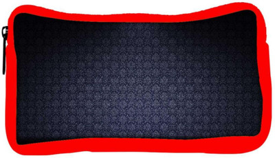 

Snoogg Eco Friendly Canvas Black And Brown Pattern Design Designer Student Pen Pencil Case Coin Purse Pouch Cosmetic Makeup Bag (RED) Pouch(Multicolor)