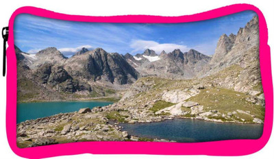 

Snoogg Eco Friendly Canvas Grey Mountain Designer Student Pen Pencil Case Coin Purse Pouch Cosmetic Makeup Bag (PINK) Pouch(Multicolor)