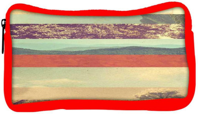 

Snoogg Eco Friendly Canvas Travel Story Student Pen Pencil Case Coin Purse Pouch Cosmetic Makeup Bag (RED) Pouch(Multicolor)