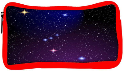 

Snoogg Eco Friendly Canvas Orion Nebula Student Pen Pencil Case Coin Purse Pouch Cosmetic Makeup Bag (RED) Pouch(Multicolor)