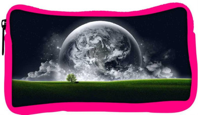 

Snoogg Eco Friendly Canvas Abstract Grey Earth Designer Student Pen Pencil Case Coin Purse Pouch Cosmetic Makeup Bag (PINK) Pouch(Multicolor)