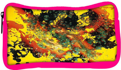 

Snoogg Eco Friendly Canvas Paint Splattered In Water Designer Student Pen Pencil Case Coin Purse Pouch Cosmetic Makeup Bag (PINK) Pouch(Multicolor)