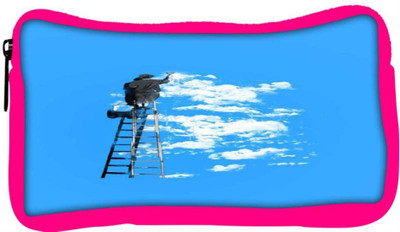 

Snoogg Eco Friendly Canvas Painting The Clouds 2676 Student Pen Pencil Case Coin Purse Pouch Cosmetic Makeup Bag (PINK) Pouch(Multicolor)
