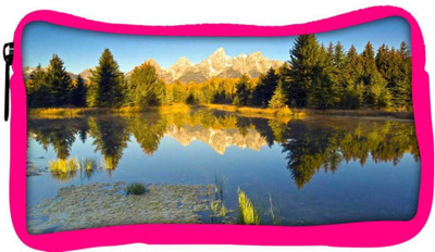 

Snoogg Eco Friendly Canvas Yellow Mountain Designer Student Pen Pencil Case Coin Purse Pouch Cosmetic Makeup Bag (PINK) Pouch(Multicolor)