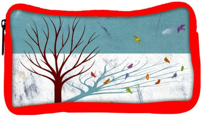 

Snoogg Eco Friendly Canvas Broken Social Scene Feel Good Lost Designer Student Pen Pencil Case Coin Purse Pouch Cosmetic Makeup Bag (RED) Pouch(Multicolor)
