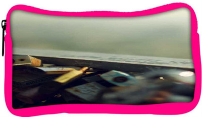 

Snoogg Eco Friendly Canvas Locker Bridge Student Pen Pencil Case Coin Purse Pouch Cosmetic Makeup Bag (PINK) Pouch(Multicolor)