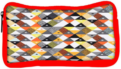 

Snoogg Eco Friendly Canvas Aztec Orange Grey Yellow Student Pen Pencil Case Coin Purse Pouch Cosmetic Makeup Bag (RED) Pouch(Multicolor)