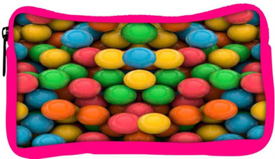 

Snoogg Eco Friendly Canvas Colorful 3D Balls Student Pen Pencil Case Coin Purse Pouch Cosmetic Makeup Bag (PINK) Pouch(Multicolor)