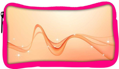 

Snoogg Eco Friendly Canvas Abstract Orange Waves Designer Student Pen Pencil Case Coin Purse Pouch Cosmetic Makeup Bag (PINK) Pouch(Multicolor)