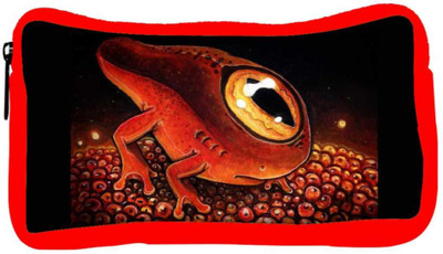 

Snoogg Eco Friendly Canvas One Eyed Sea Creatur 2674 Student Pen Pencil Case Coin Purse Pouch Cosmetic Makeup Bag (RED) Pouch(Multicolor)
