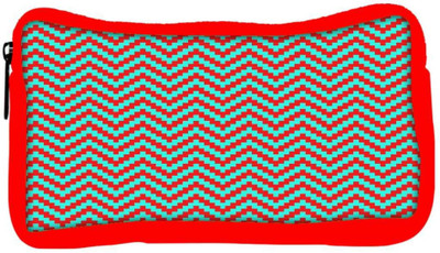 

Snoogg Eco Friendly Canvas Red And Green Strips Designer Student Pen Pencil Case Coin Purse Pouch Cosmetic Makeup Bag (RED) Pouch(Multicolor)
