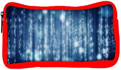 

Snoogg Eco Friendly Canvas Lite Blue Bubbles Designer Student Pen Pencil Case Coin Purse Pouch Cosmetic Makeup Bag (RED) Pouch(Multicolor)