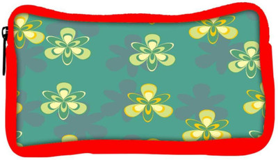

Snoogg Eco Friendly Canvas Pattern Design In Green Designer Student Pen Pencil Case Coin Purse Pouch Cosmetic Makeup Bag (RED) Pouch(Multicolor)