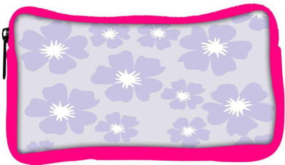 

Snoogg Eco Friendly Canvas Light Purple Flower Designer Student Pen Pencil Case Coin Purse Pouch Cosmetic Makeup Bag (PINK) Pouch(Multicolor)