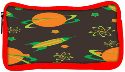 

Snoogg Eco Friendly Canvas Abstract Science Background Student Pen Pencil Case Coin Purse Pouch Cosmetic Makeup Bag (RED) Pouch(Multicolor)