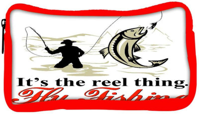 

Snoogg Eco Friendly Canvas Fly Fisherman Catching Trout With Fly Reel Student Pen Pencil Case Coin Purse Pouch Cosmetic Makeup Bag (RED) Pouch(Multicolor)