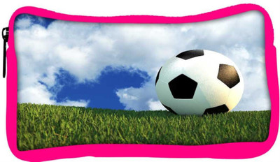 

Snoogg Eco Friendly Canvas Football Field Student Pen Pencil Case Coin Purse Pouch Cosmetic Makeup Bag (PINK) Pouch(Multicolor)