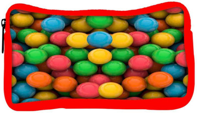 

Snoogg Eco Friendly Canvas Colorful 3D Balls Student Pen Pencil Case Coin Purse Pouch Cosmetic Makeup Bag (RED) Pouch(Multicolor)
