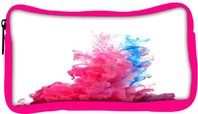 

Snoogg Eco Friendly Canvas Colour Burst Student Pen Pencil Case Coin Purse Pouch Cosmetic Makeup Bag (PINK) Pouch(Multicolor)