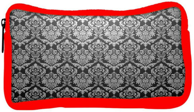 

Snoogg Eco Friendly Canvas Abstract Grey Pattern 1 Designer Student Pen Pencil Case Coin Purse Pouch Cosmetic Makeup Bag (RED) Pouch(Multicolor)