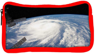 

Snoogg Eco Friendly Canvas Solar And Earth Designer Student Pen Pencil Case Coin Purse Pouch Cosmetic Makeup Bag (RED) Pouch(Multicolor)
