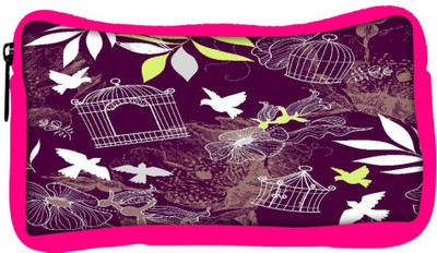 

Snoogg Eco Friendly Canvas Birds And Bird Cages Seamless Pattern Student Pen Pencil Case Coin Purse Pouch Cosmetic Makeup Bag (PINK) Pouch(Multicolor)
