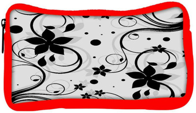 

Snoogg Eco Friendly Canvas Seamless Floral Pattern Abstract Background Student Pen Pencil Case Coin Purse Pouch Cosmetic Makeup Bag (RED) Pouch(Multicolor)