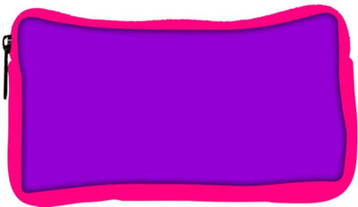

Snoogg Eco Friendly Canvas Plain Purple Designer Student Pen Pencil Case Coin Purse Pouch Cosmetic Makeup Bag (PINK) Pouch(Multicolor)