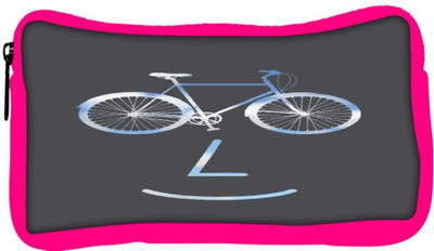 

Snoogg Eco Friendly Canvas Public Bike Poster 2923 Student Pen Pencil Case Coin Purse Pouch Cosmetic Makeup Bag (PINK) Pouch(Multicolor)