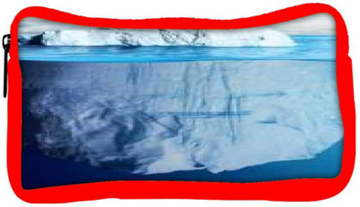 

Snoogg Eco Friendly Canvas Blue Sea With White Mountain Designer Student Pen Pencil Case Coin Purse Pouch Cosmetic Makeup Bag (RED) Pouch(Multicolor)