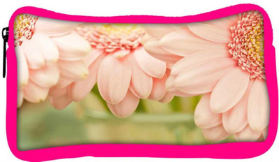 

Snoogg Eco Friendly Canvas Flower On The Roadside Designer Student Pen Pencil Case Coin Purse Pouch Cosmetic Makeup Bag (PINK) Pouch(Multicolor)