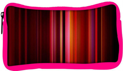 

Snoogg Eco Friendly Canvas Abstract Red Rays Designer Student Pen Pencil Case Coin Purse Pouch Cosmetic Makeup Bag (PINK) Pouch(Multicolor)