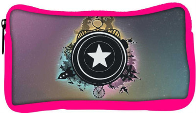 

Snoogg Eco Friendly Canvas Castles Dragons Designer Student Pen Pencil Case Coin Purse Pouch Cosmetic Makeup Bag (PINK) Pouch(Multicolor)