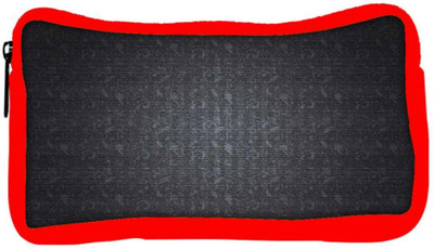 

Snoogg Eco Friendly Canvas Grey Abstract Design Designer Student Pen Pencil Case Coin Purse Pouch Cosmetic Makeup Bag (RED) Pouch(Multicolor)