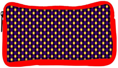 

Snoogg Eco Friendly Canvas Blurry Pattern Designer Student Pen Pencil Case Coin Purse Pouch Cosmetic Makeup Bag (RED) Pouch(Multicolor)