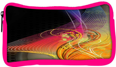

Snoogg Eco Friendly Canvas Art Floral Drawing Student Pen Pencil Case Coin Purse Pouch Cosmetic Makeup Bag (PINK) Pouch(Multicolor)